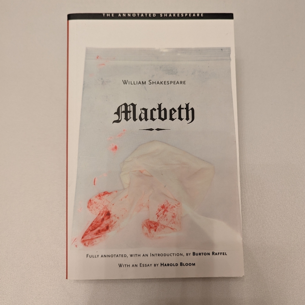 Macbeth book William Shakespeare annotated
